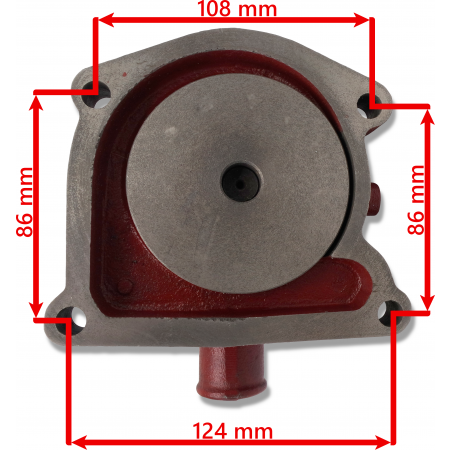 MOCNA POMPA WODY ZETOR PIASTA OGRZEWANIE